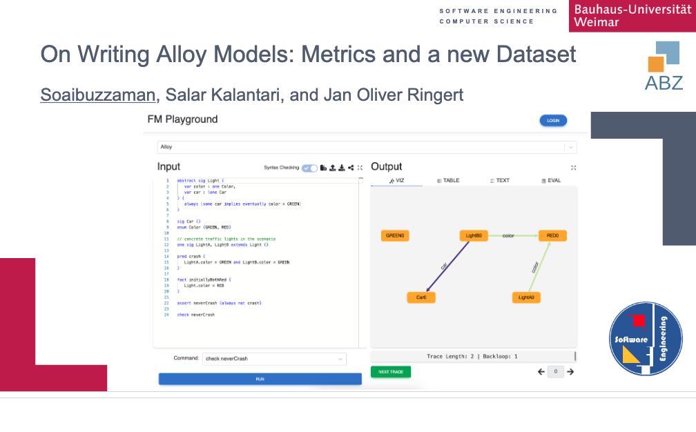 On Writing Alloy Models: Metrics and a New Dataset